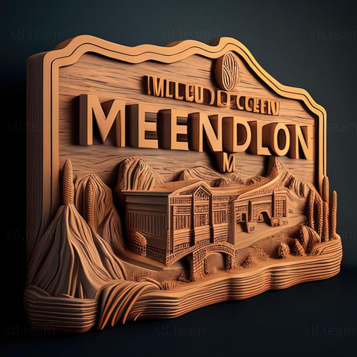 3D модель Хендерсон Невада (STL)